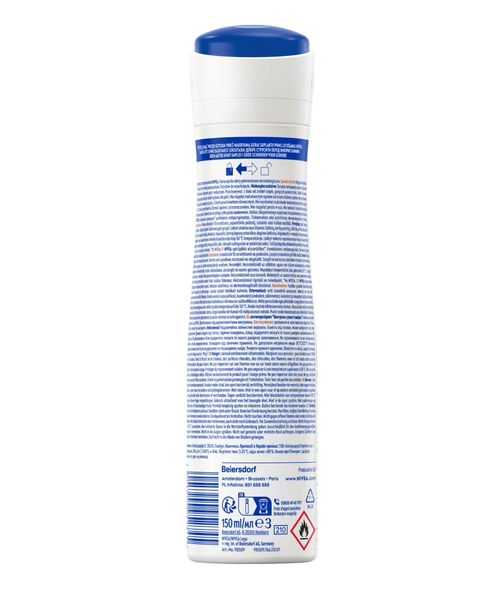 150ml Derma Control Extreme Zweet Verdediging NIVEA