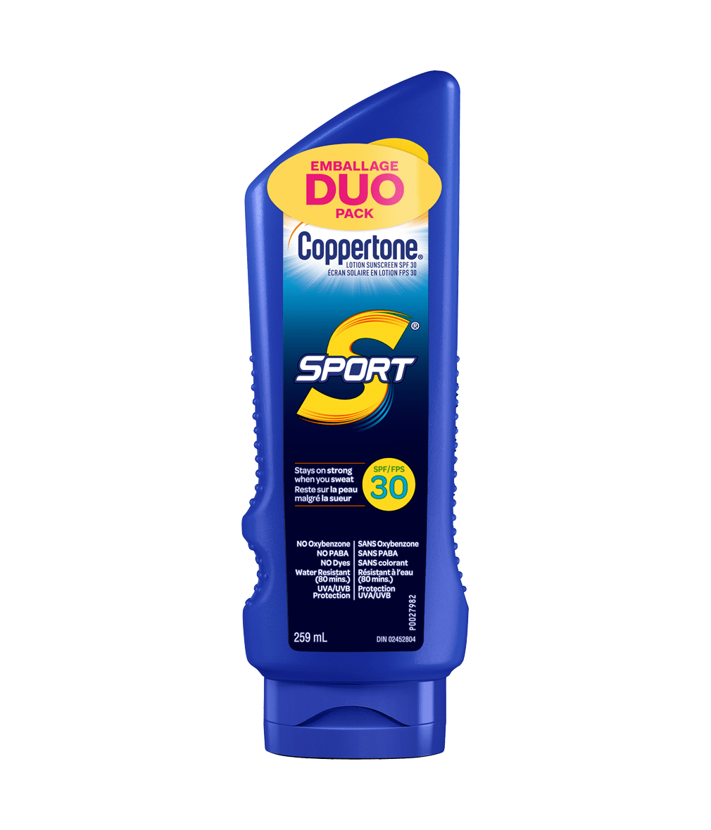 Coppertone SPORT® Sunscreen Lotion SPF30 Duo Pack