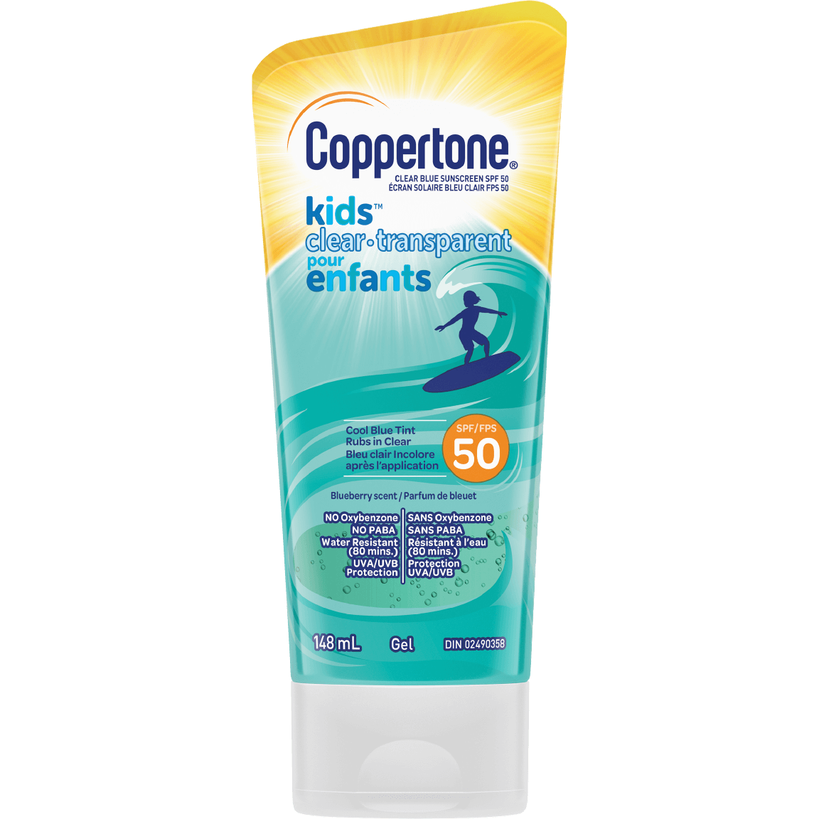 Coppertone Kids Clear Sunscreen Gel SPF 50