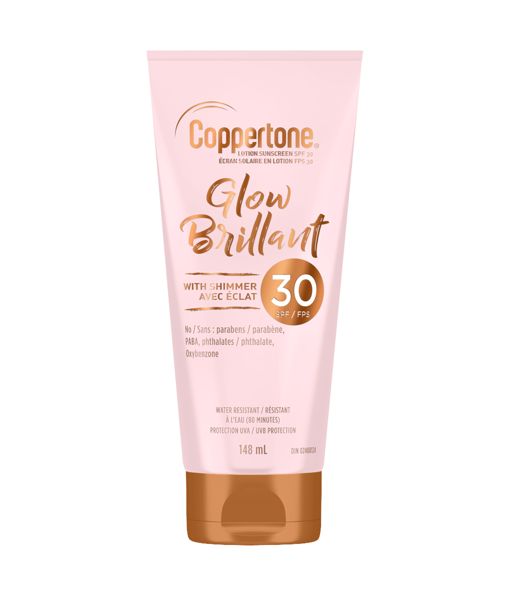 Coppertone® Glow Sunscreen Lotion with Shimmer SPF30