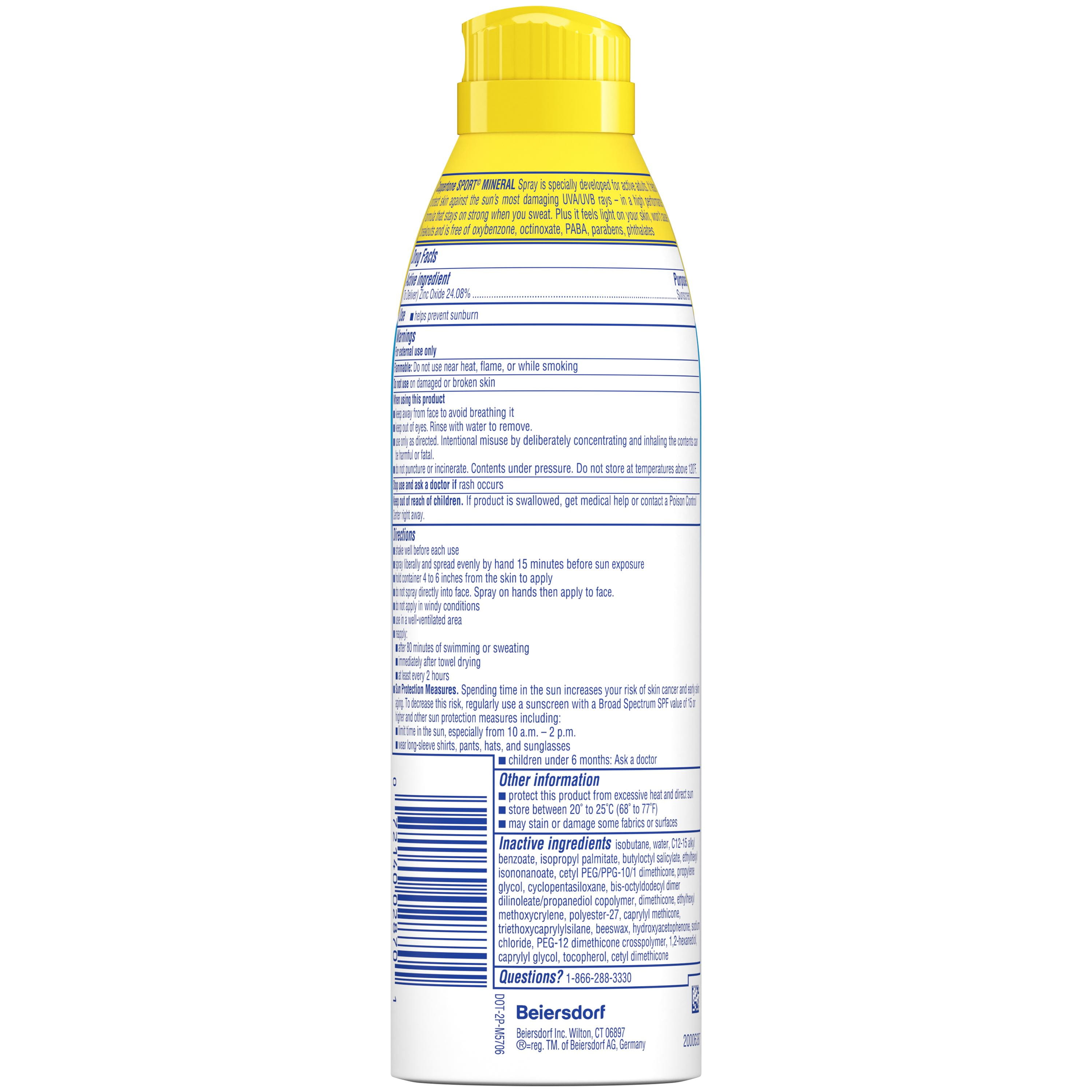 Coppertone Sport Mineral SPF 50 Sunscreen Spray