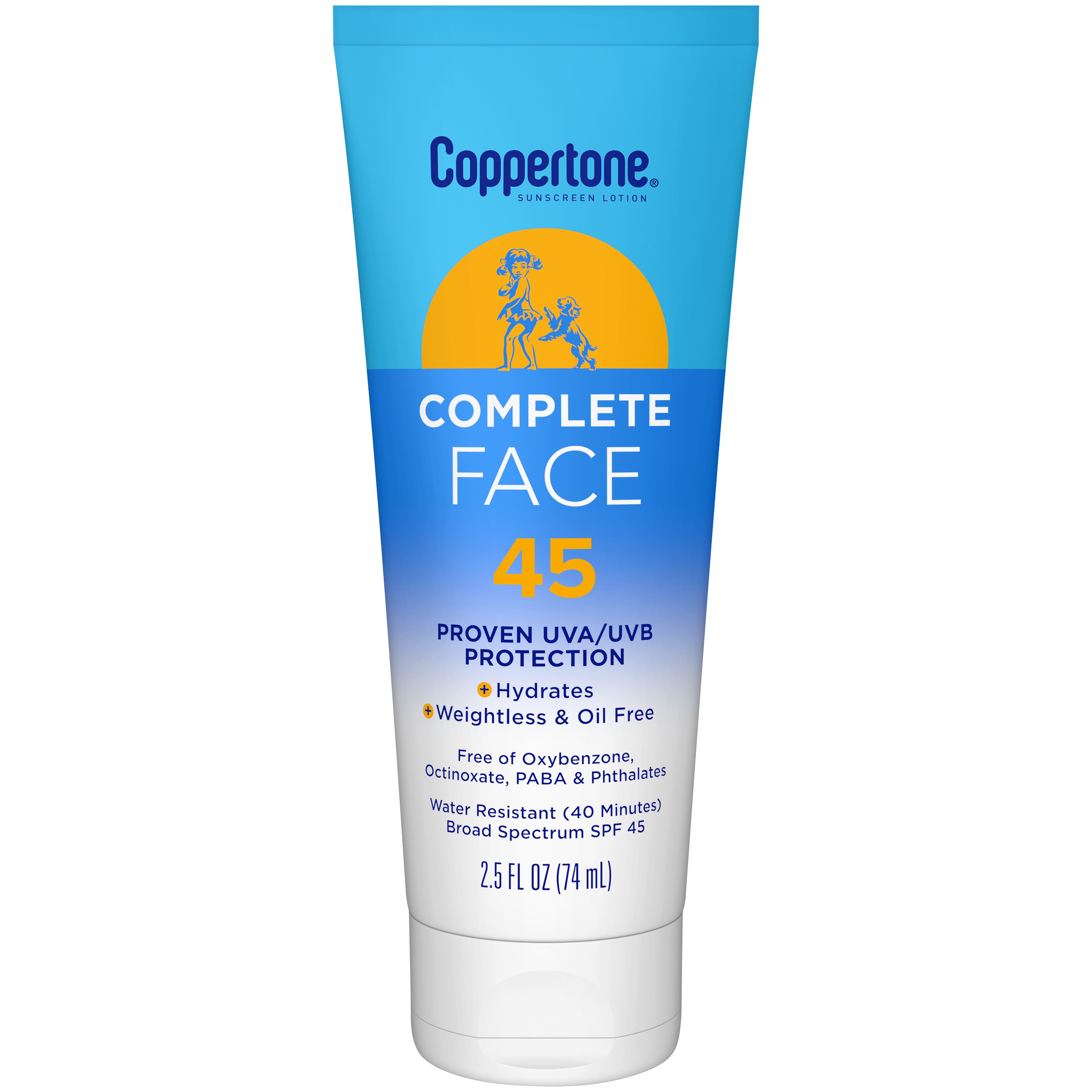 Complete Face Sunscreen Lotion SPF 45