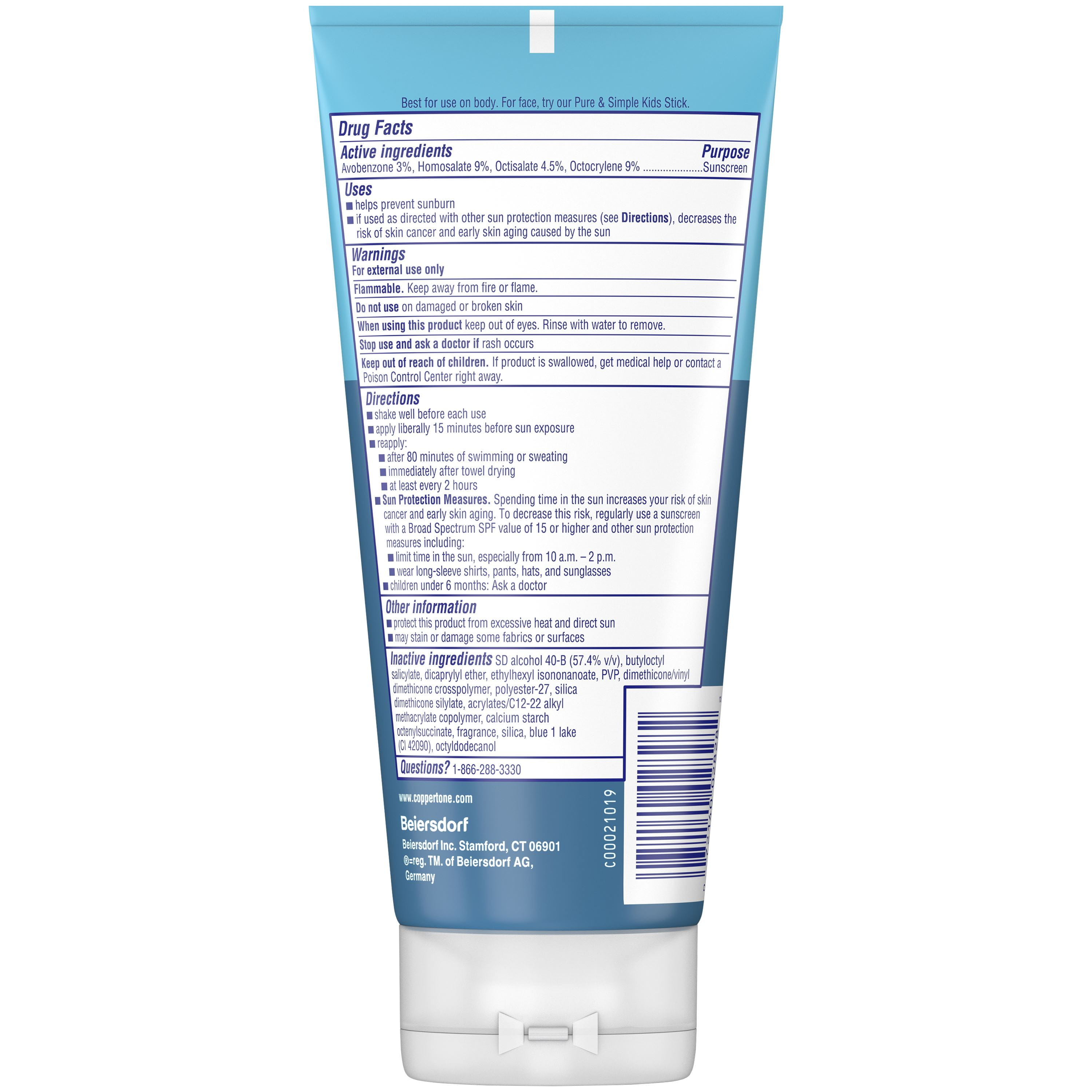 KIDS CLEAR SPF 50 CLEAR LOTION