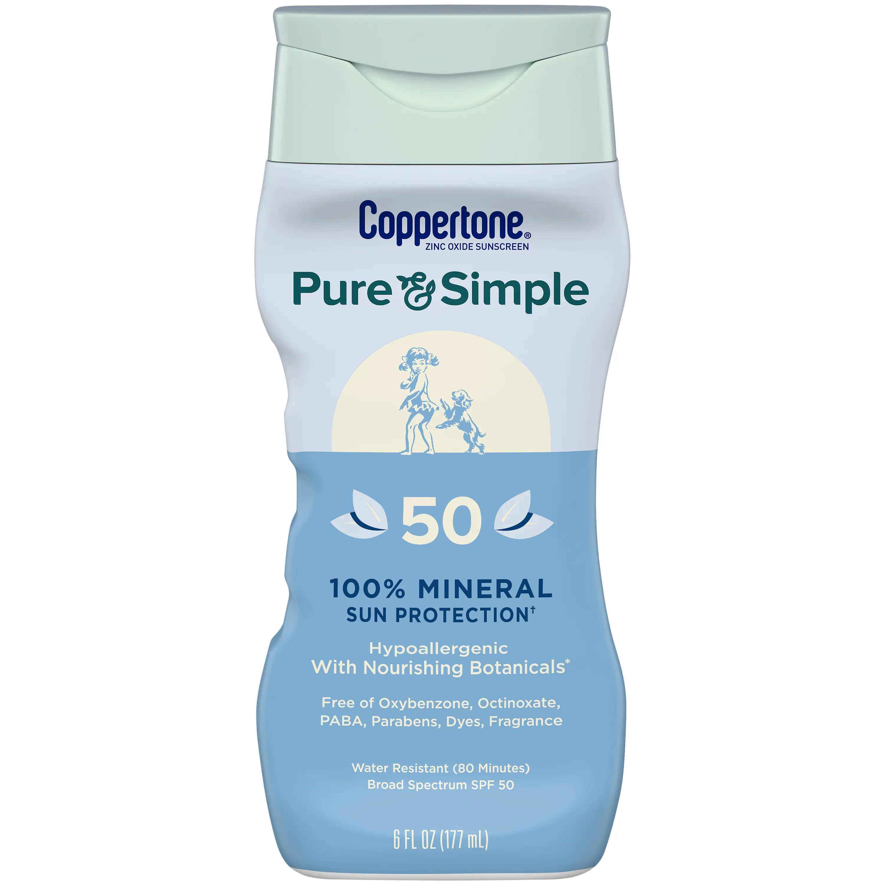 PURE AND SIMPLE SPF 50 LOTION