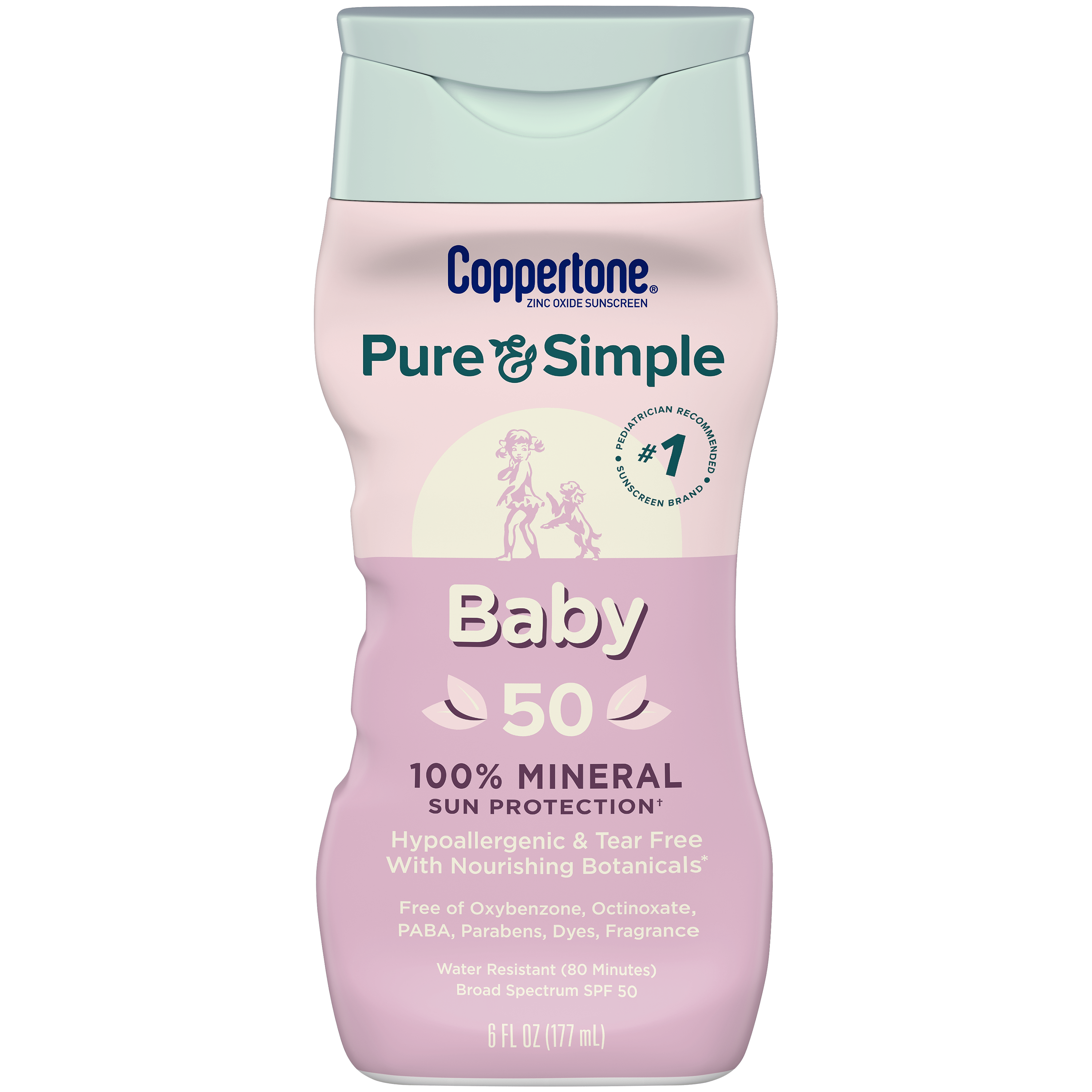 PURE AND SIMPLE BABY SPF 50 LOTION