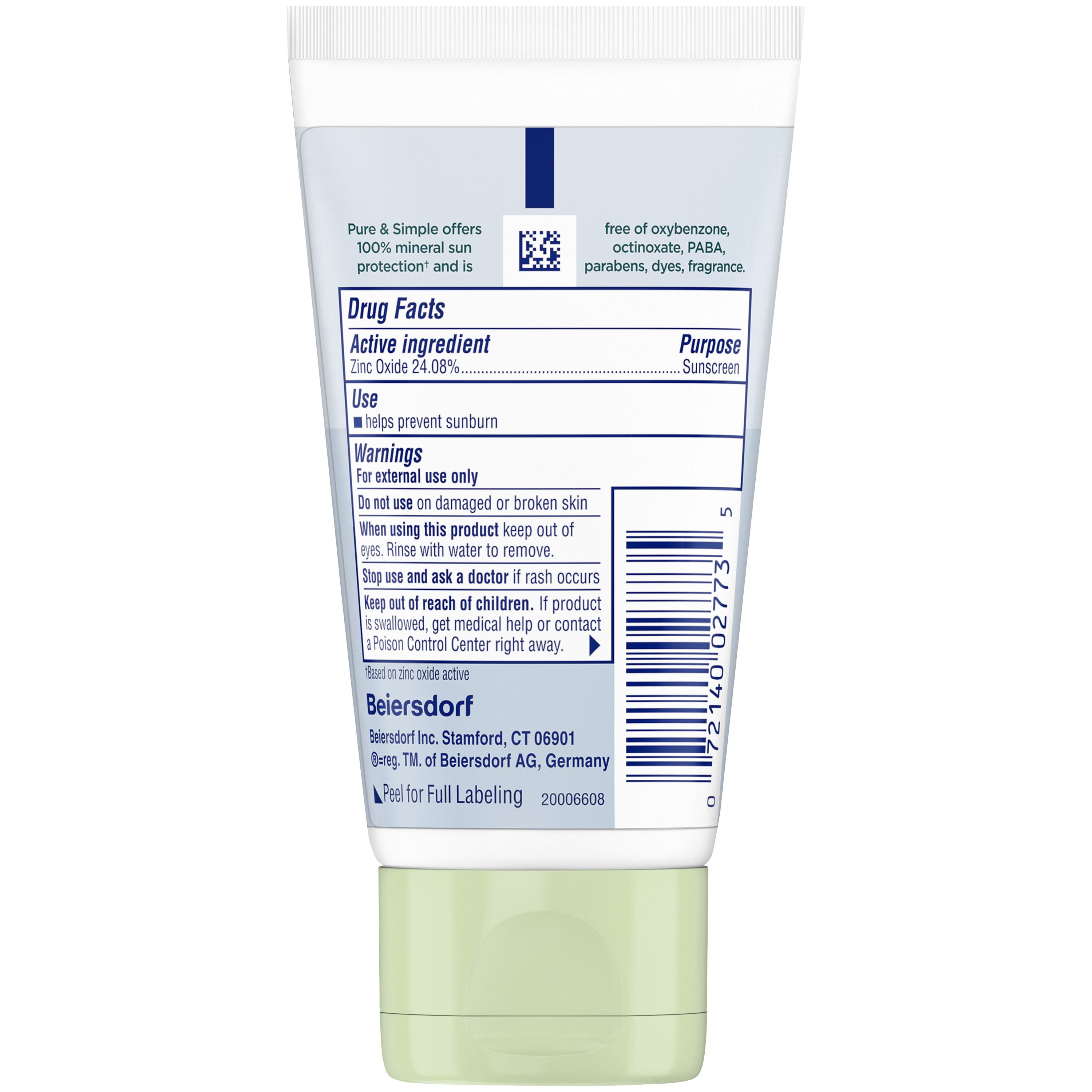 PURE AND SIMPLE FACE SPF 50 LOTION