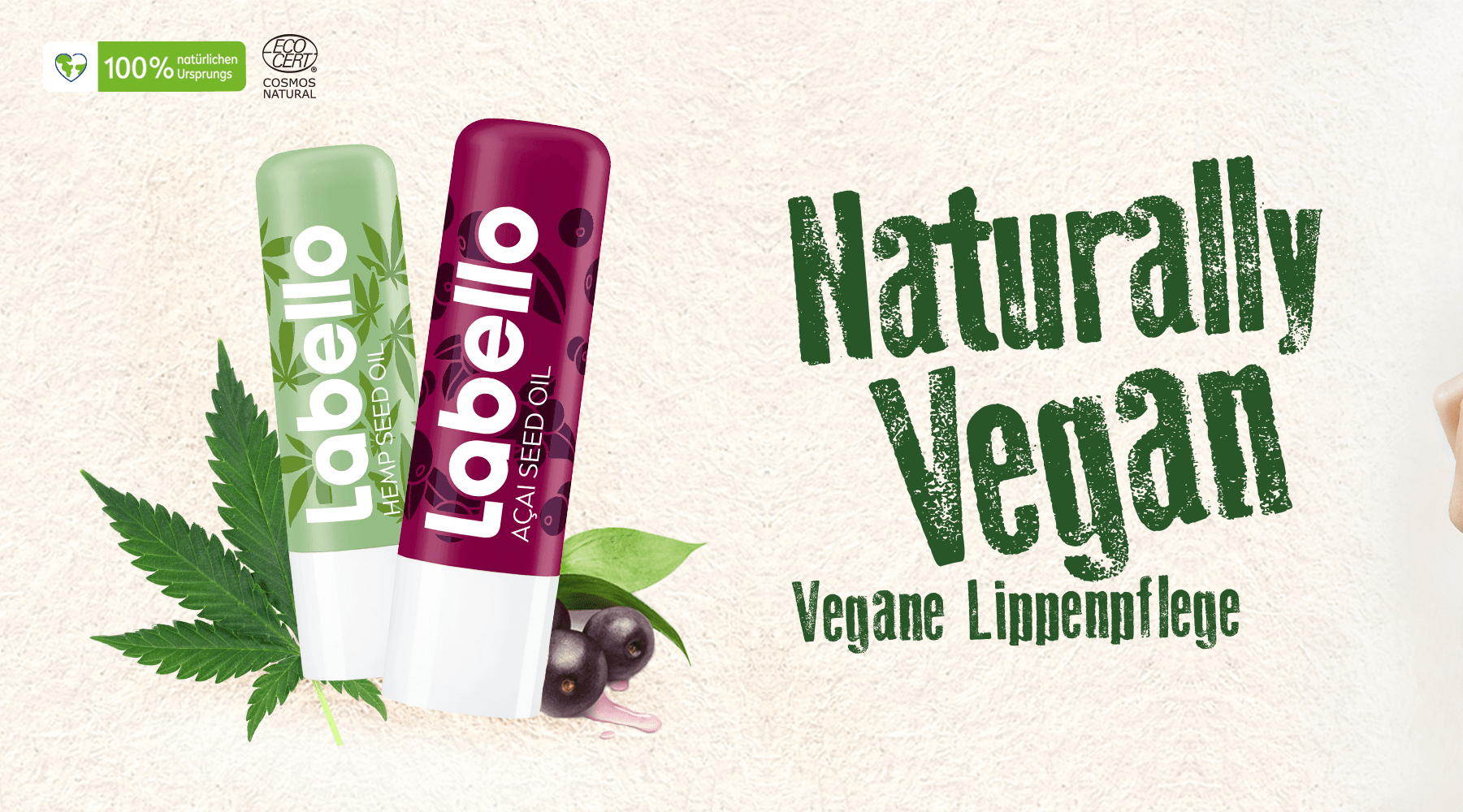 Labello naturally vegan Lippenpflege