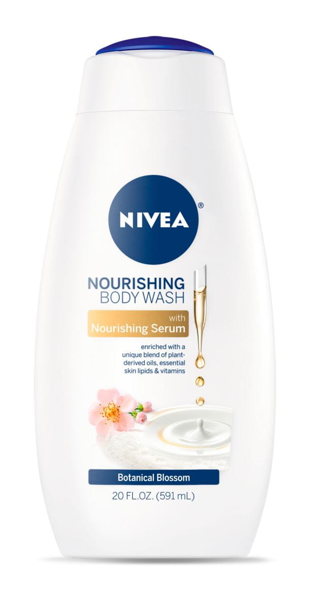 hævn Mariner Kloster Botanical Blossom Body Wash with Nourishing Serum | NIVEA®