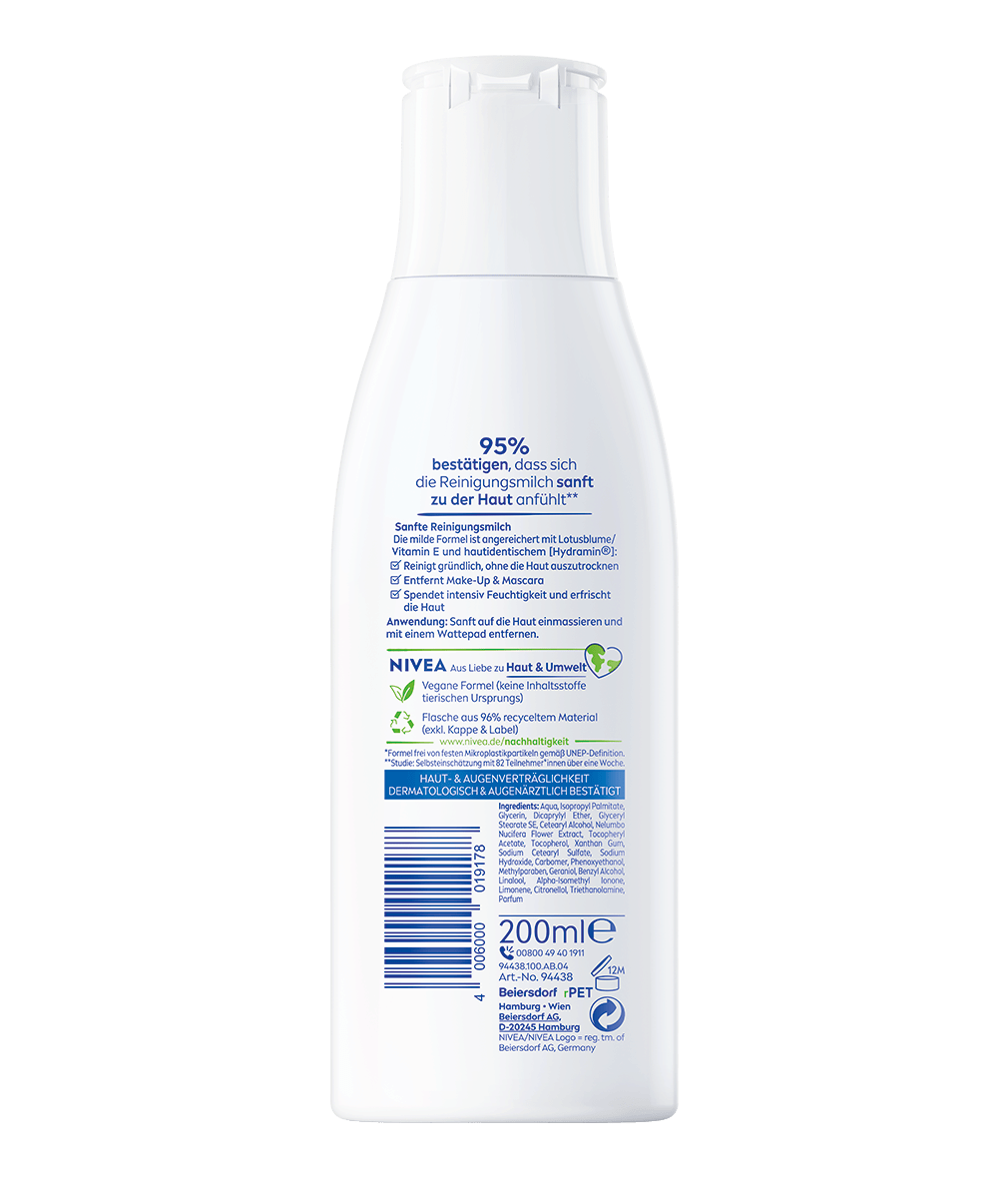 NIVEA Sanfte Reinigungsmilch 200 ml