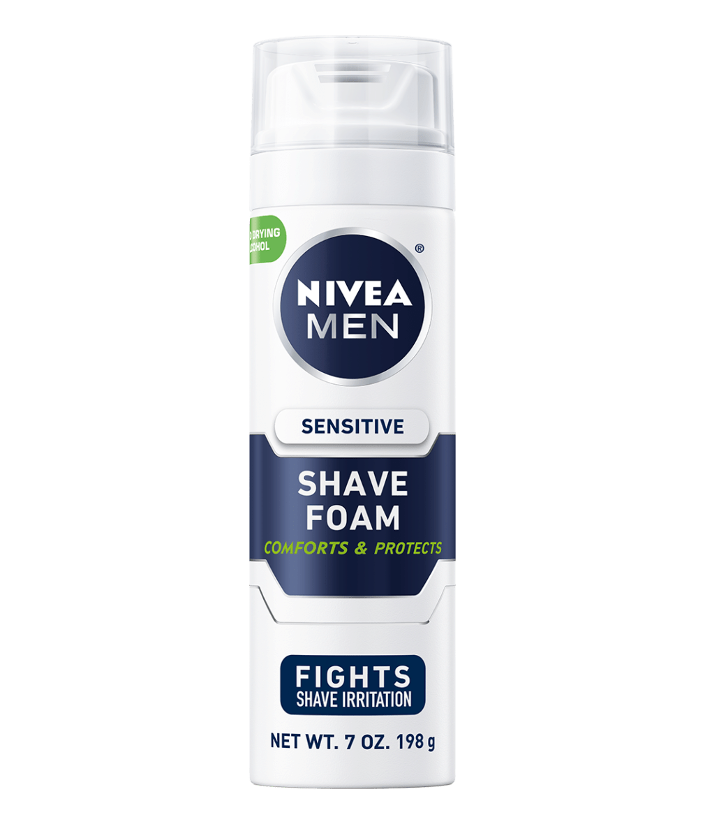 Ingang Besmettelijke ziekte Dood in de wereld Sensitive Shaving Foam - Protect From Shaving Irritation | NIVEA MEN®