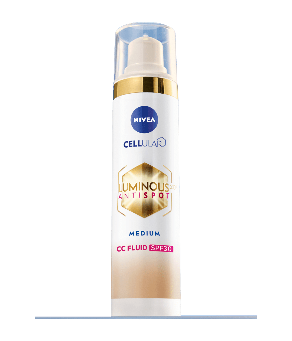 a product packshot of LUMINOUS630® 3-in-1 CC Fluid for medium skin