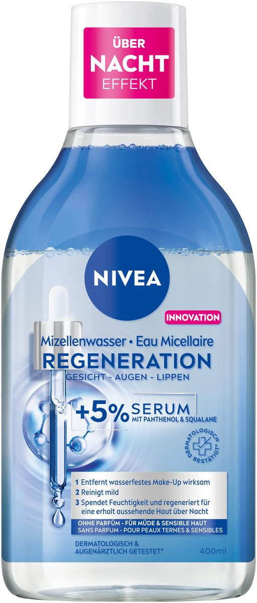 NIVEA Mizellenwasser + Serum Regeneration 400 ml