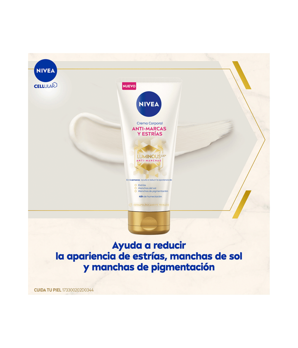 NIVEA LUMINOUS 630 CREMA CORPORAL