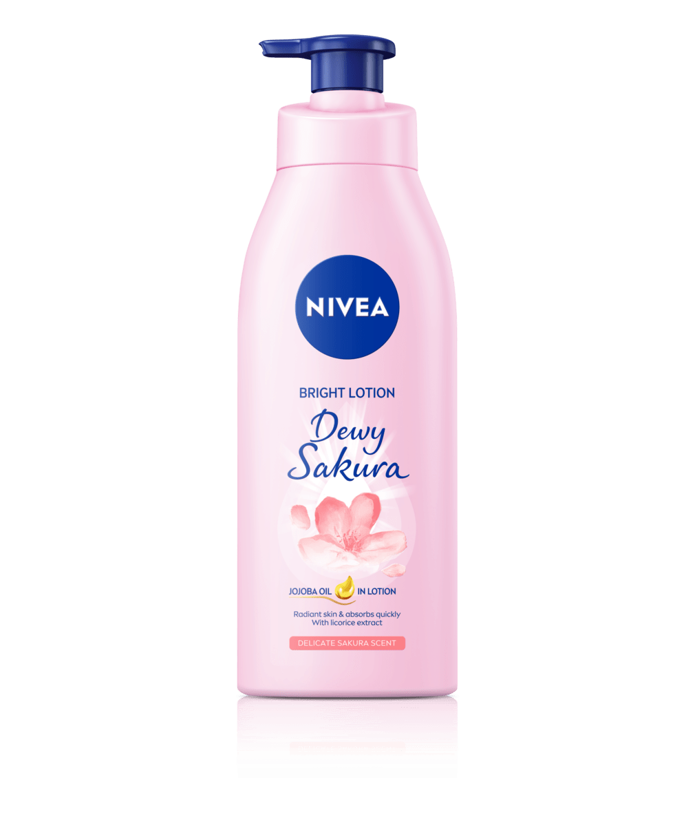 NIVEA Dewy Sakura Jojoba Oil with 10-in-1 Floral Nutrient Indulgence