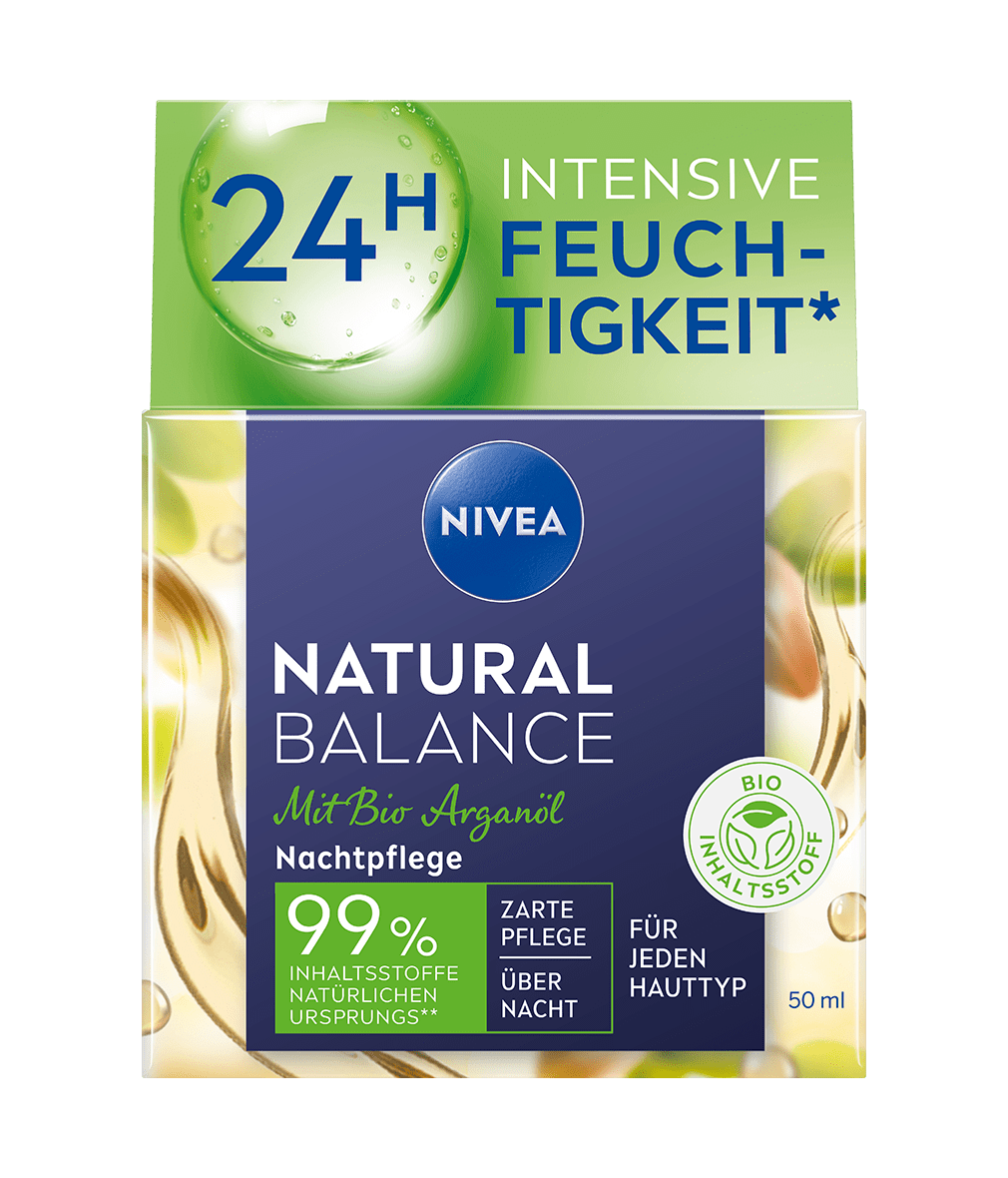 NIVEA Natural Balance Aloe Regenerierende Nachtpflege 50 ml