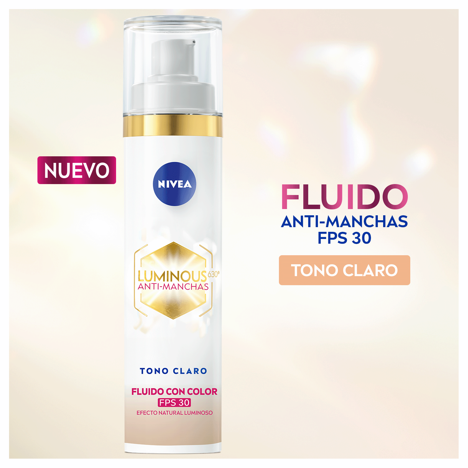 Fluido antimanchas Nivea Tono claro