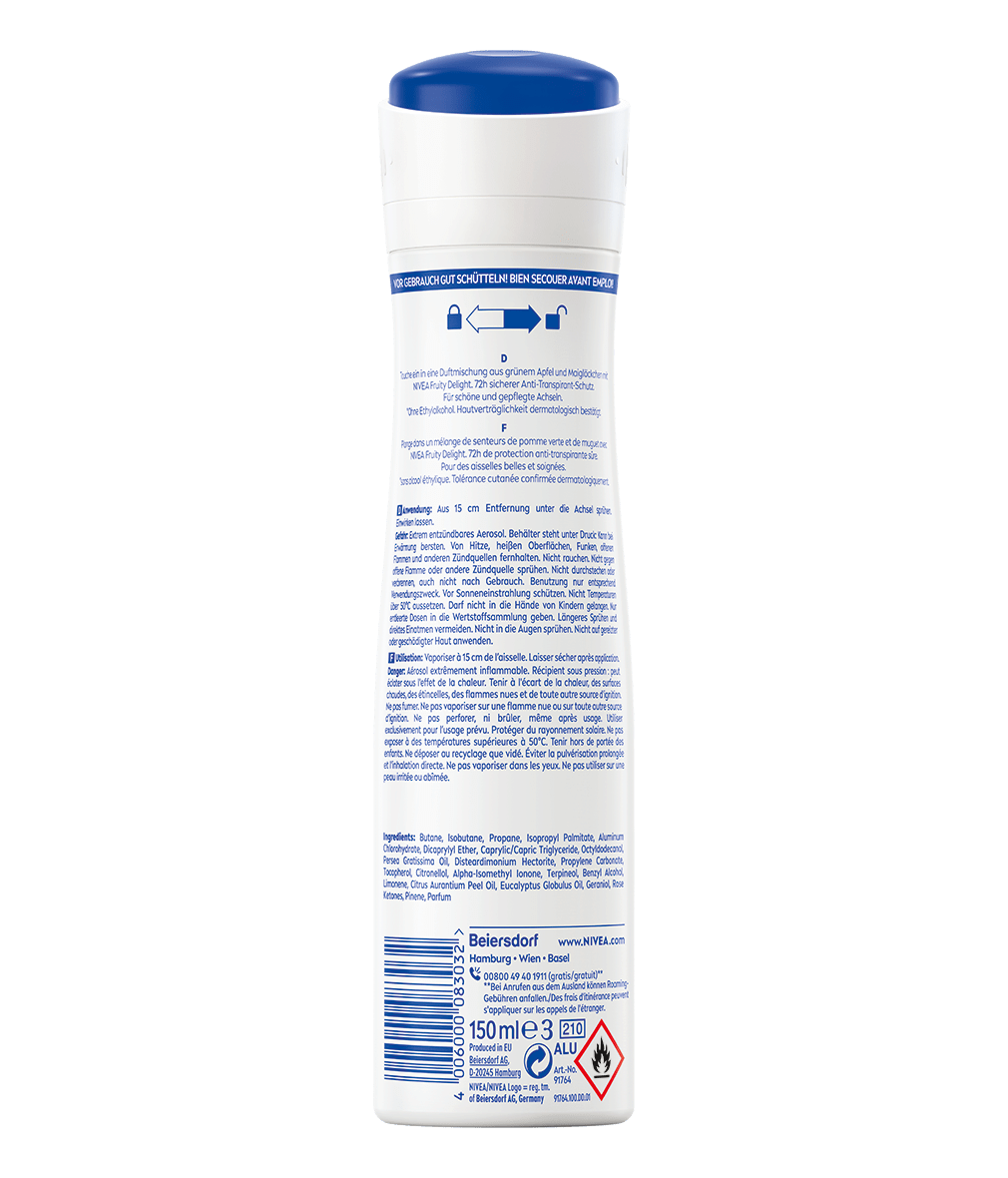 Fruity Delight Limited Edition Anti-Transpirant Spray 150ml