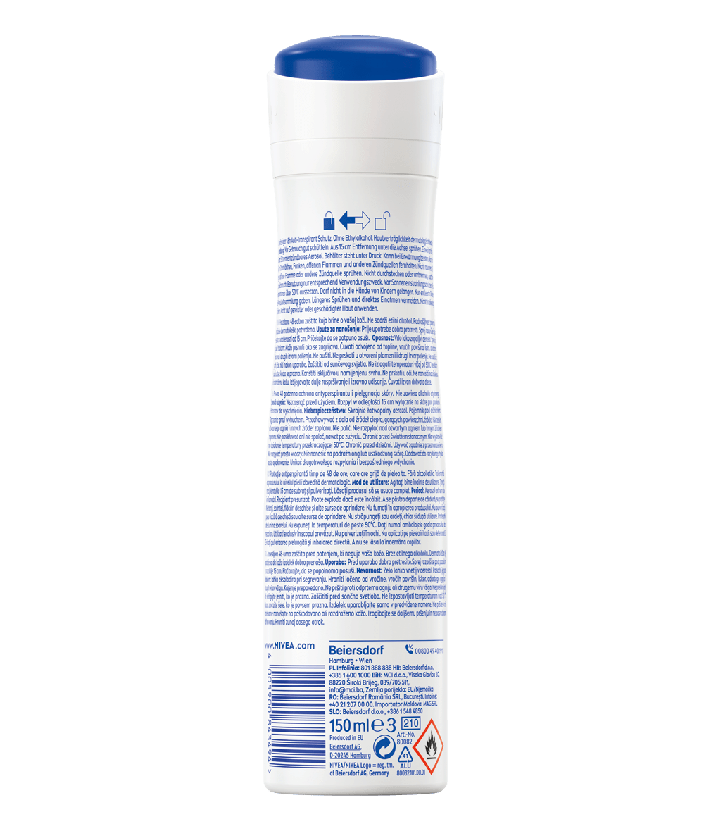 NIVEA Winter Moment Anti-Transpirant Spray_150ml_Dose