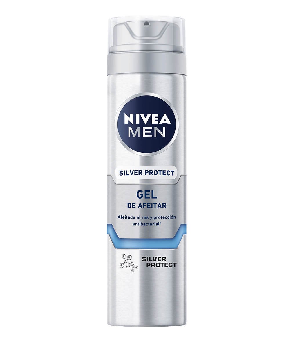 200ml Silver Protect Gel de Afeitar – NIVEA MEN