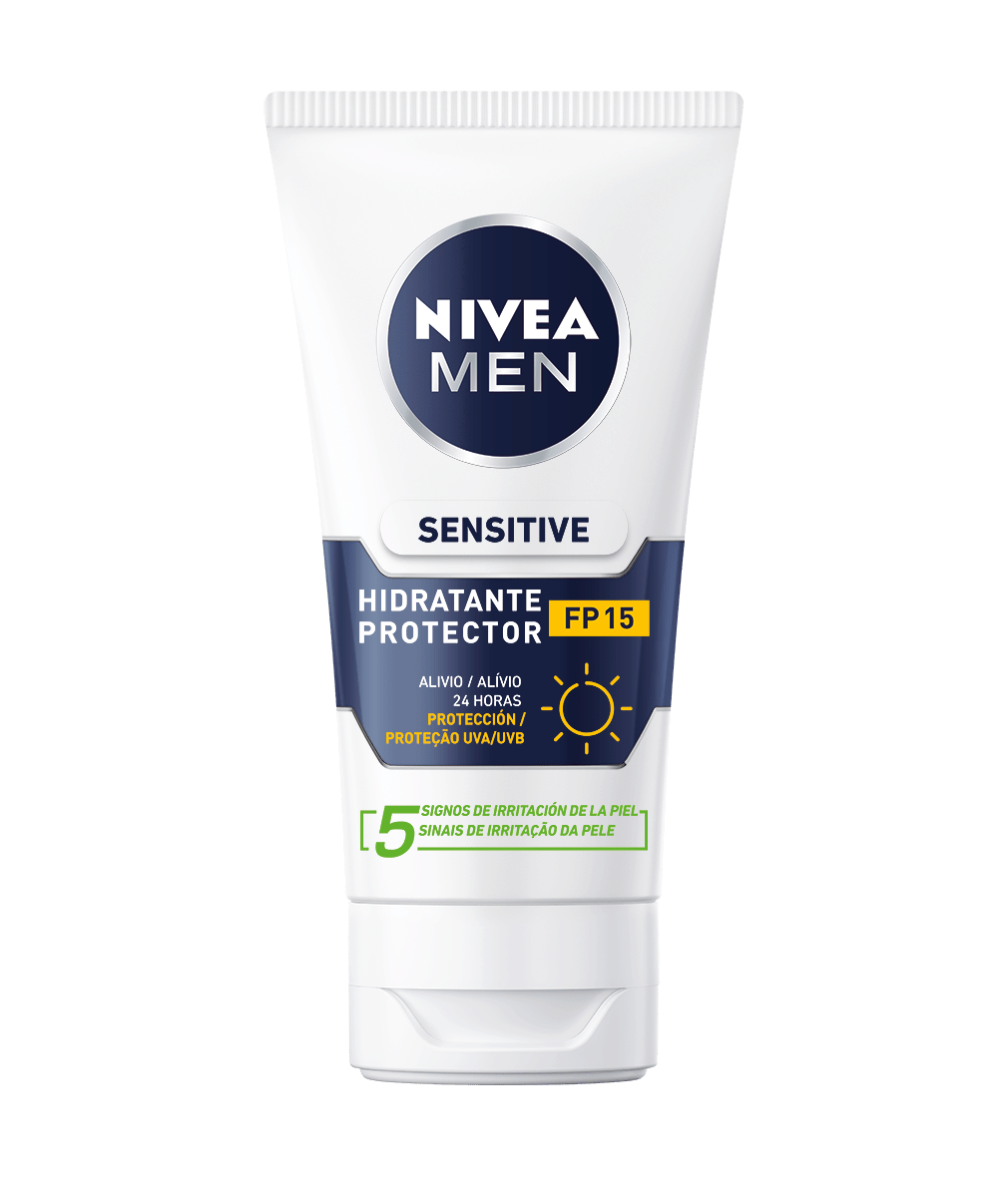 NIVEA MEN Sensitive Hidratante Protector FP 15
