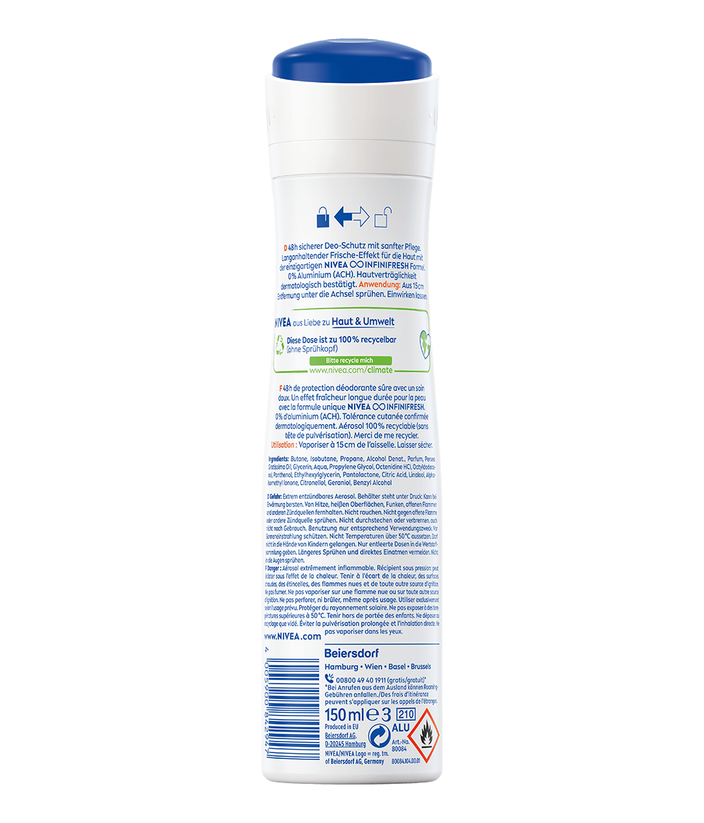 NIVEA Fresh Fruity Deodorant_Dose_150ml