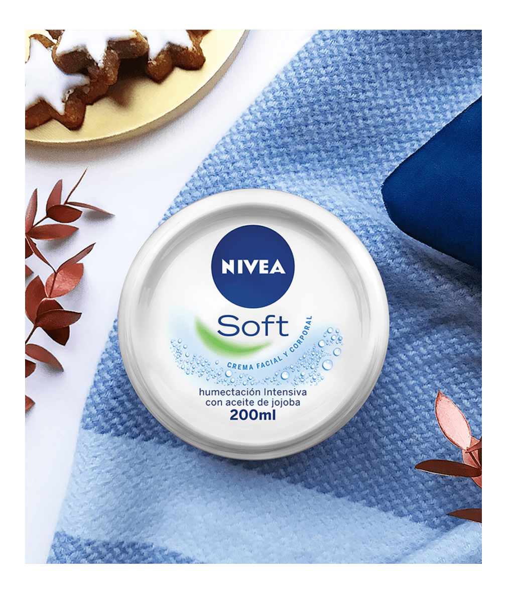 Crema Humectante Nivea Soft de 200 ml