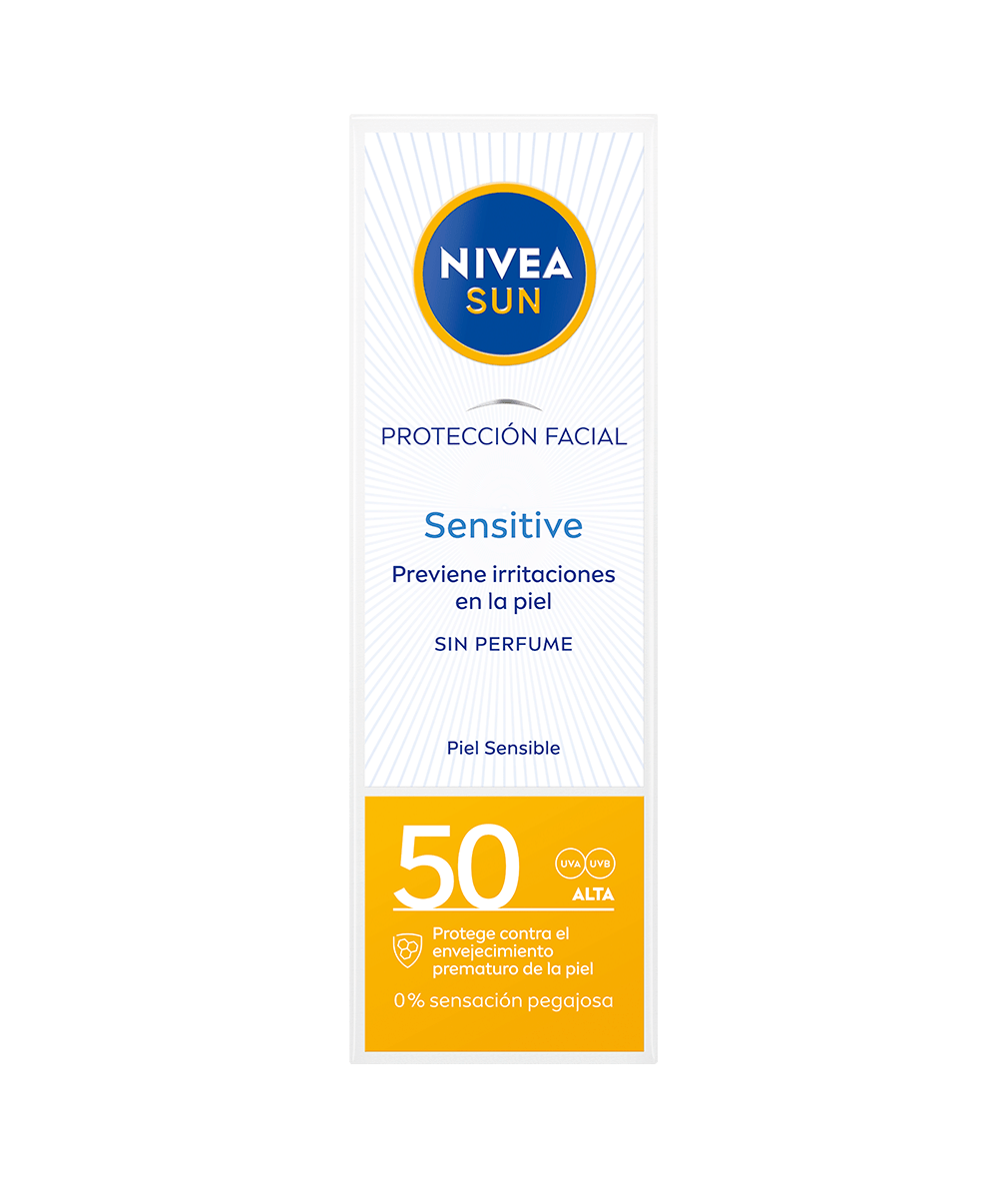 NIVEA SUN Protección Facial Sensitive FP 50