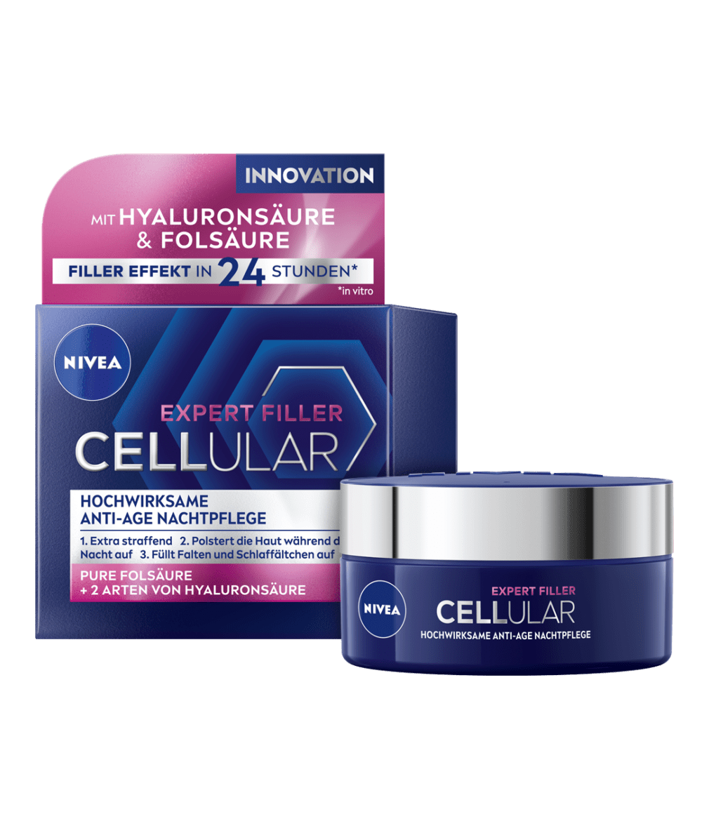 NIVEA Cellular Expert Filler Anti Age Nachtpflege 50 ml