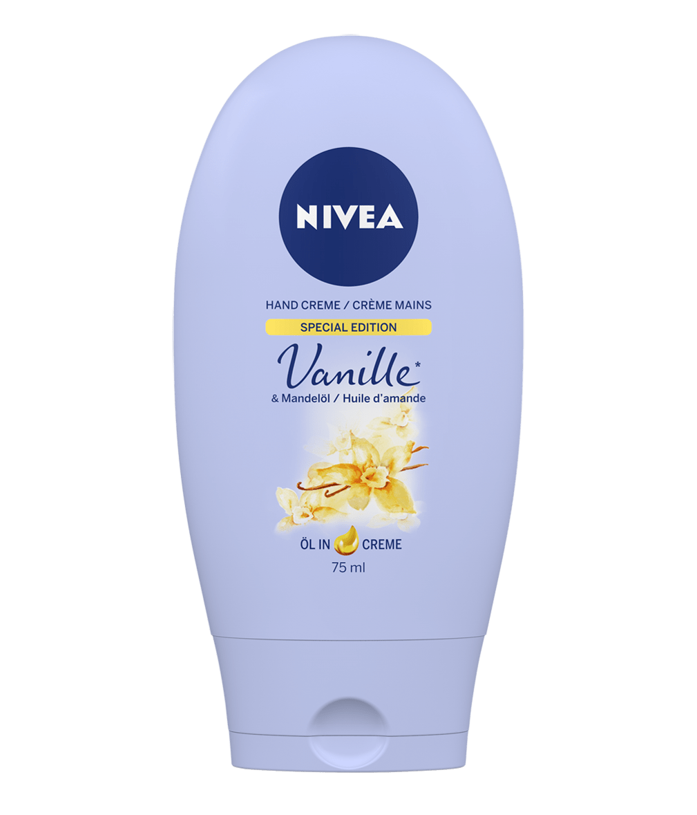Crème Mains huile-dans-crème Vanille & Huile d’amande NIVEA