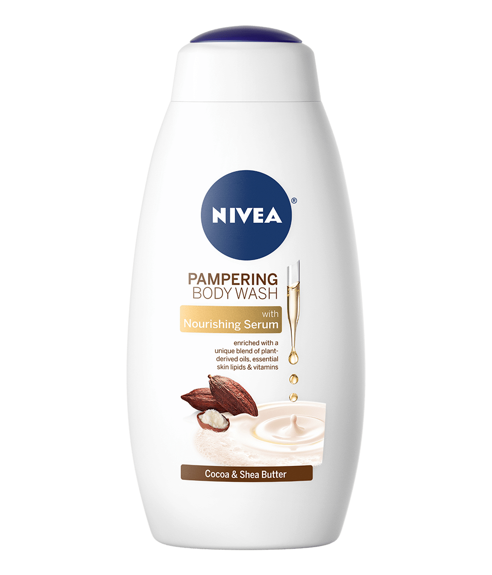 Cocoa & Shea Butter Body Wash with Nourishing Serum