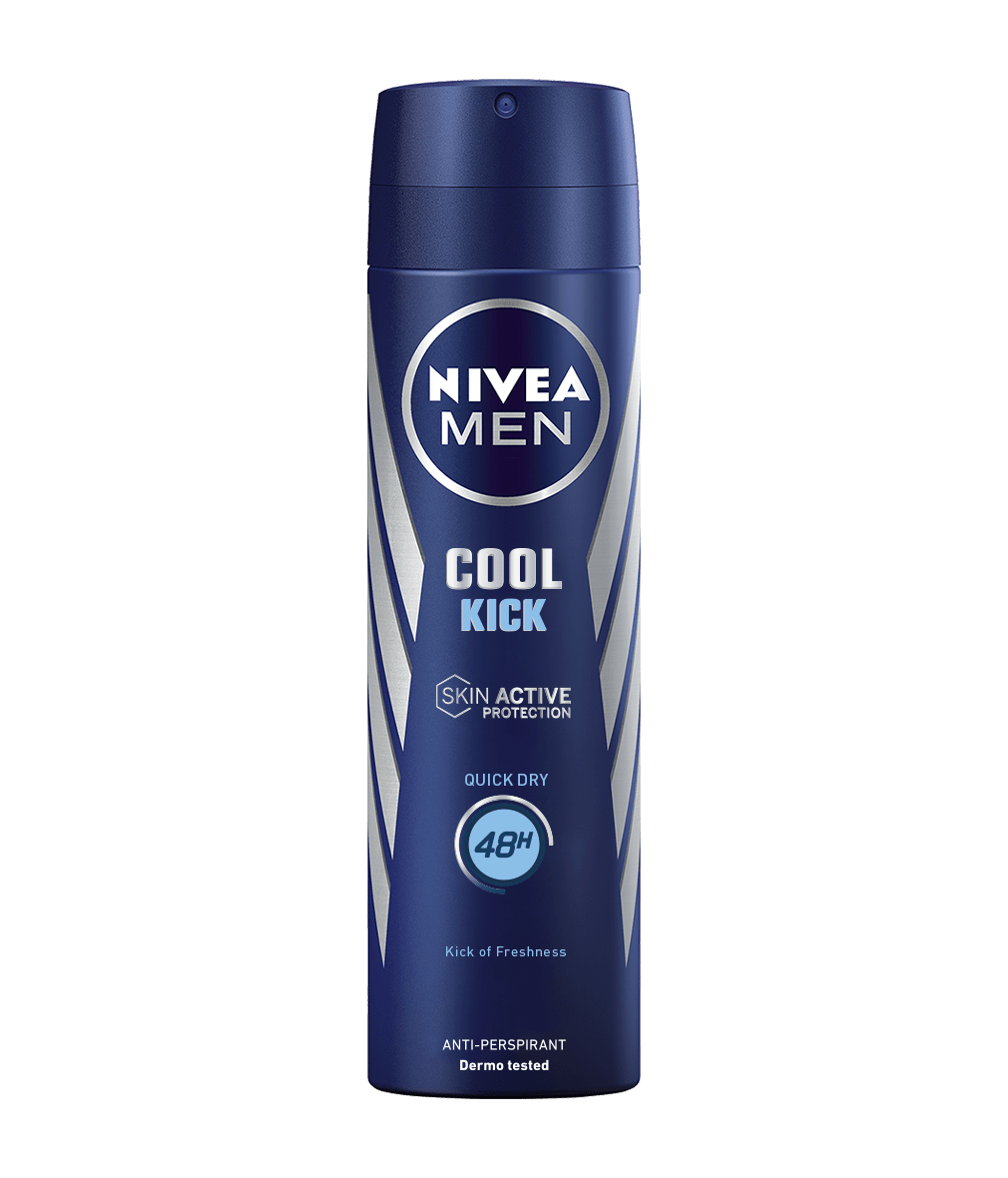 COOL KICK Spray Antitranspirante 200 ml | NIVEA MEN