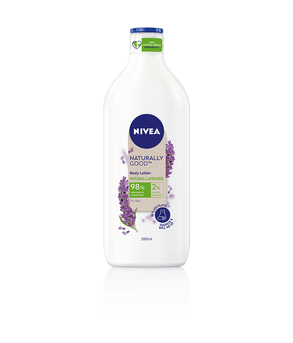 NIVEA Naturally Good Natural Lavender Body Lotion 350 ml