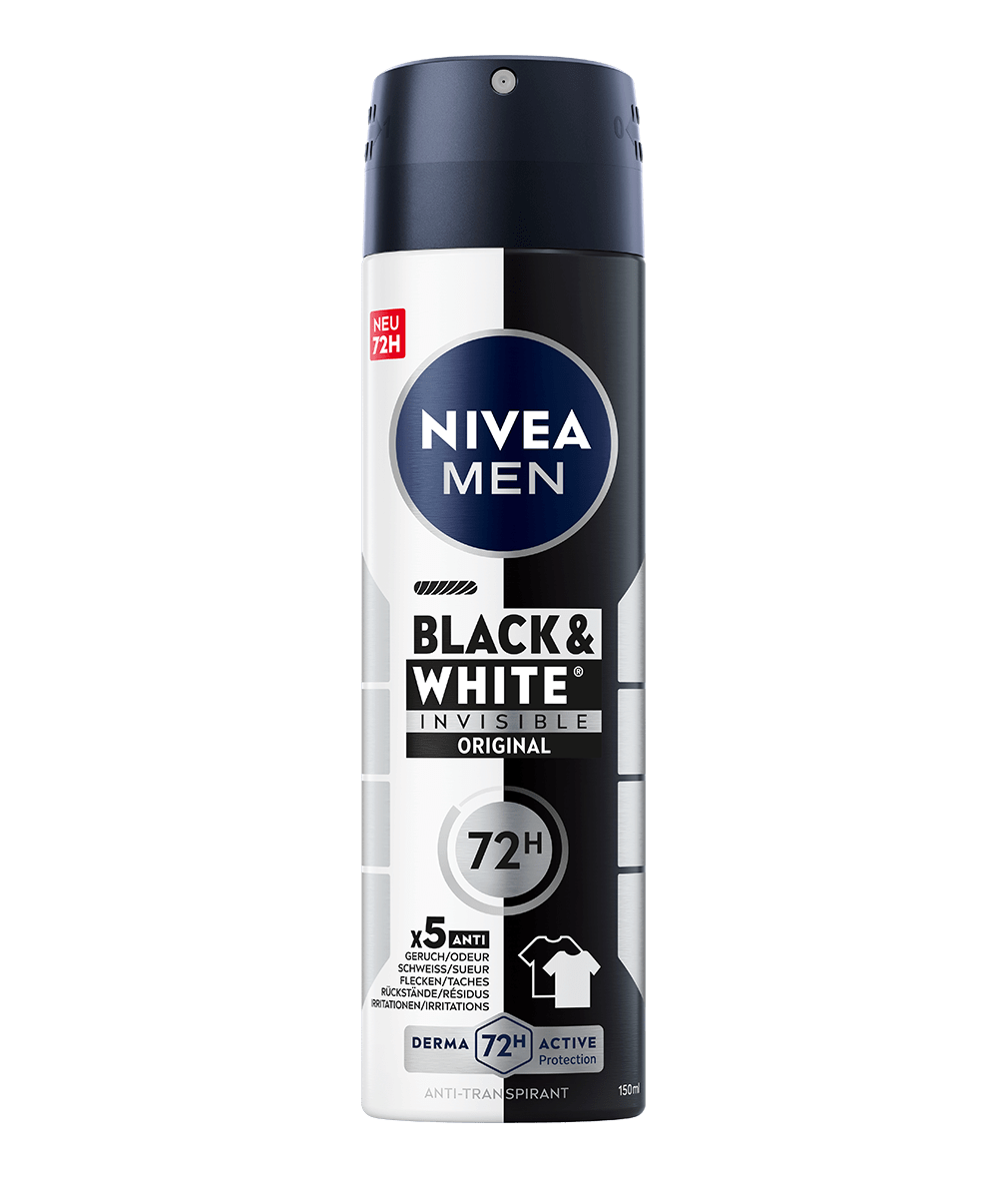 NIVEA MEN Black &  White Invisible Power Anti-Transpirant_Spray_150ml
