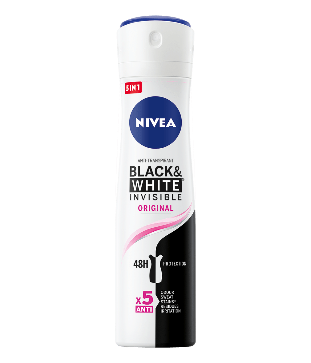 Black White Original Spray- NIVEA