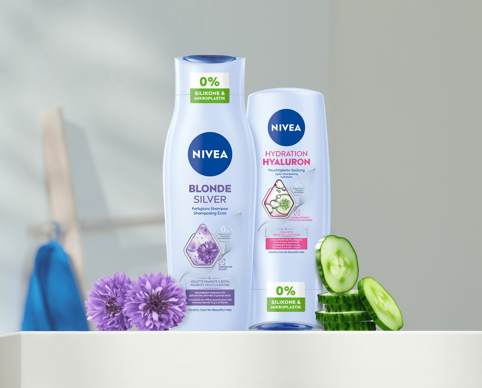 Neue NIVEA Hair Care Produkte – 400 NIVEA Botschafter*innen haben die Produkte getestet.