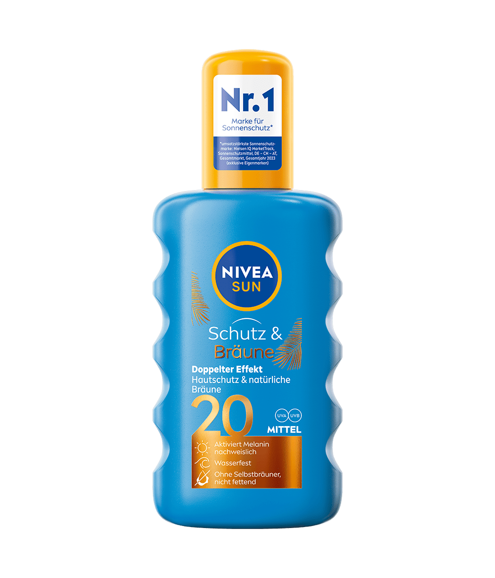 NIVEA SUN Schutz & Bräune Spray LSF 20 200 ml