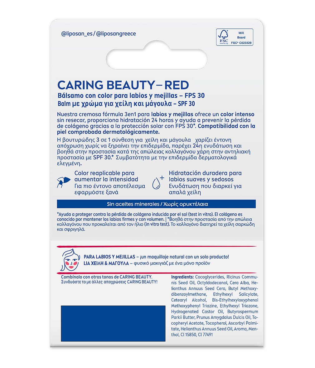 Liposan Caring Beauty Red