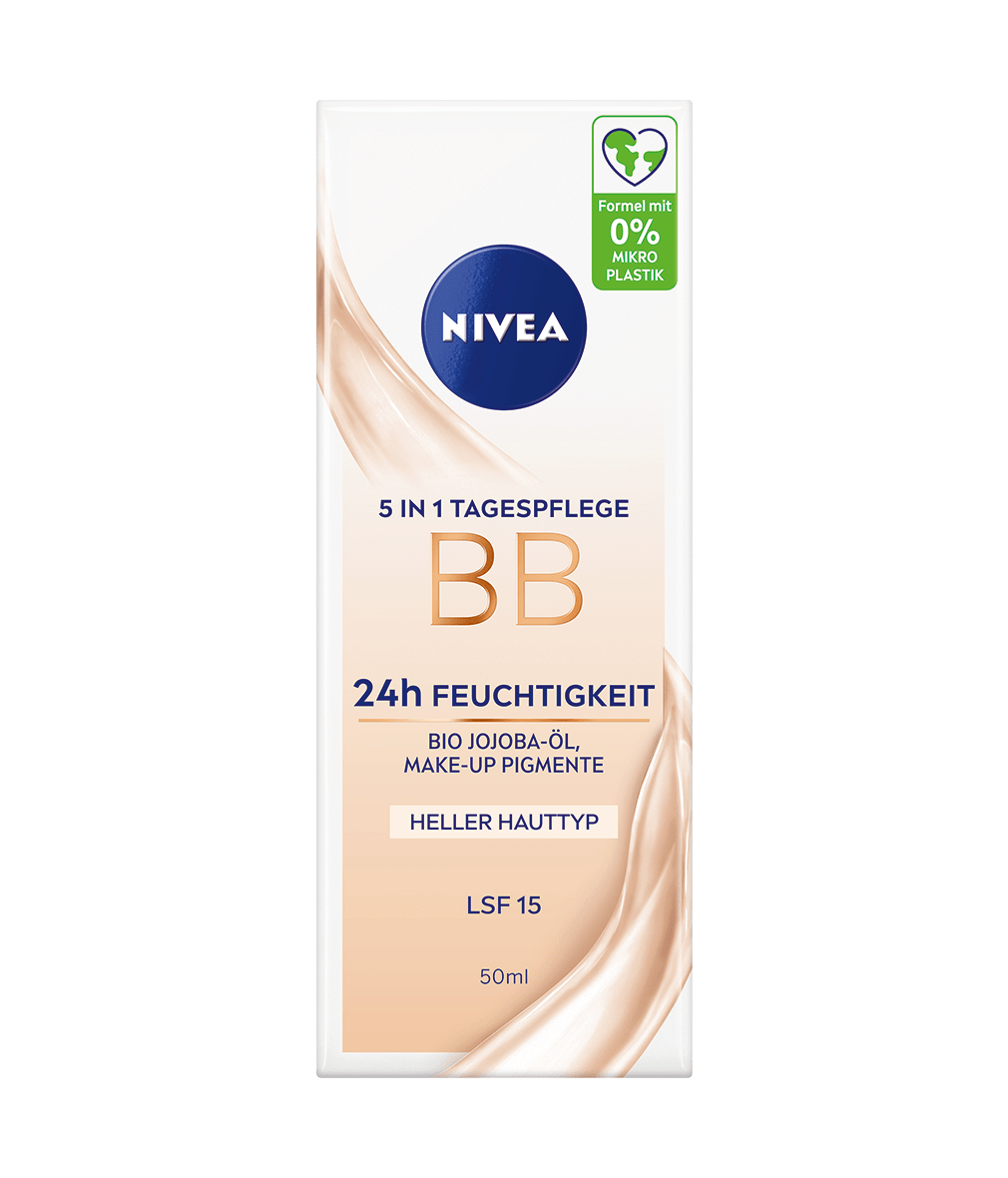 NIVEA 5in1 Tagespflege BB Cream heller Hauttyp LSF 15 50 ml