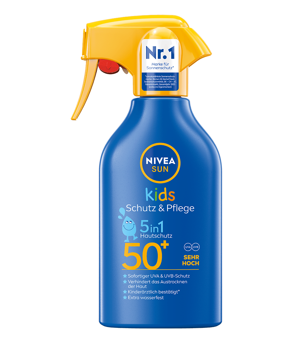 NIVEA SUN Kids Schutz & Pflege 5in1 Triggerspray LSF 50+ 250 ml