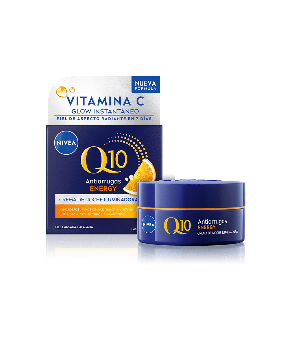 NIVEA Q10 Antiarrugas Energy Crema de Noche Iluminadora