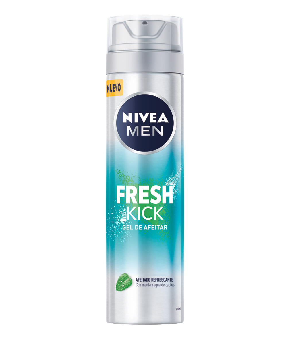 Fresh Kick Gel de Afeitar Refrescante | NIVEA MEN