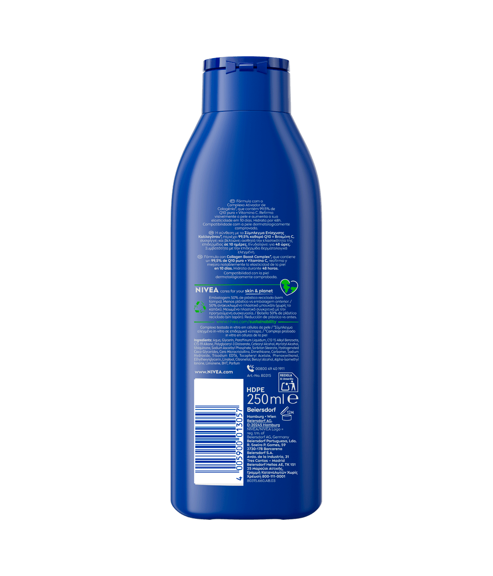 NIVEA Q10 PLUS VITAMIN C Body Milk Reafirmante 250 ml