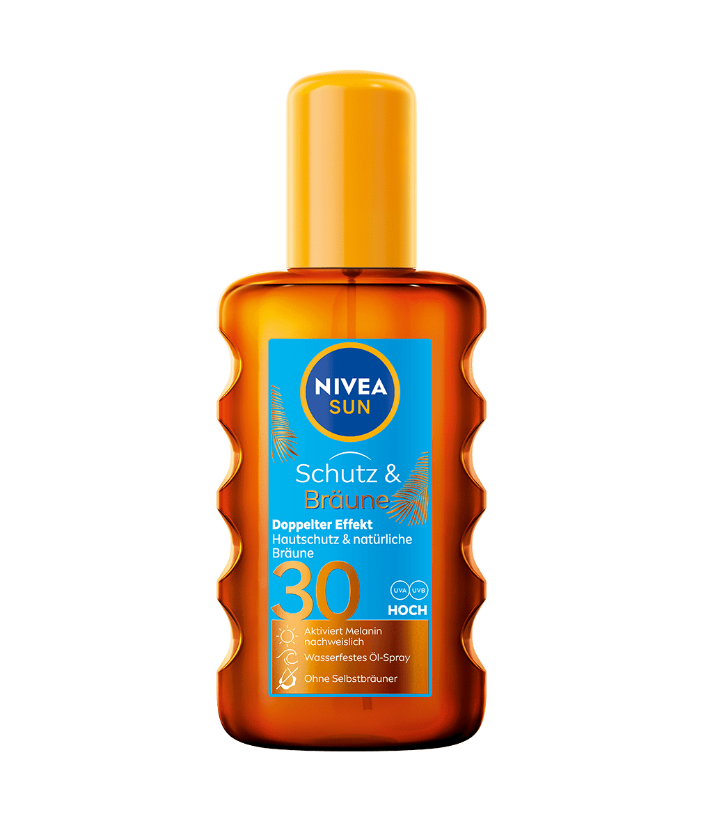 NIVEA SUN Schutz & Bräune Sonnenöl Spray 200 ml