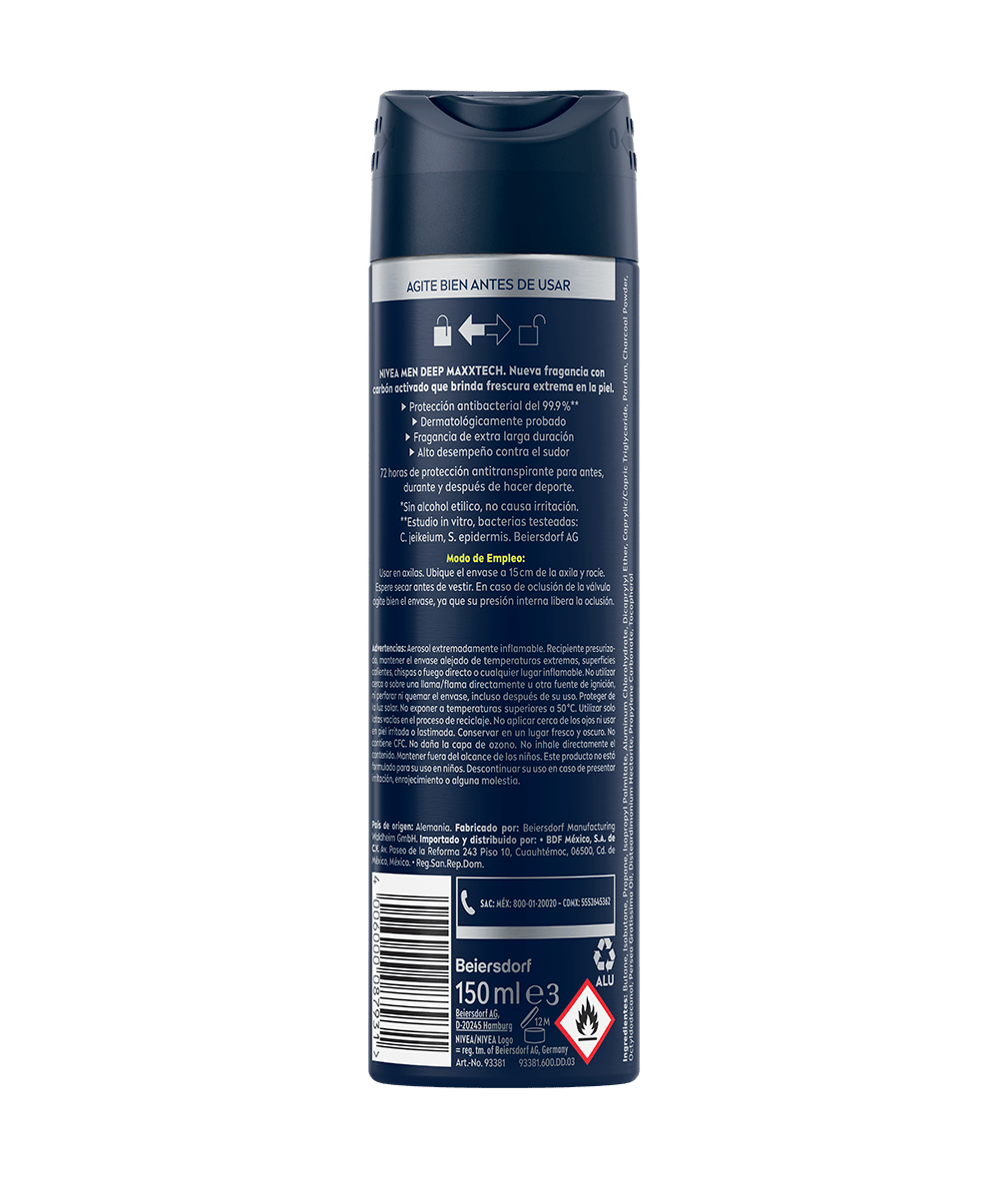 Antitraspirante DEEP Sport SPY 150 ml