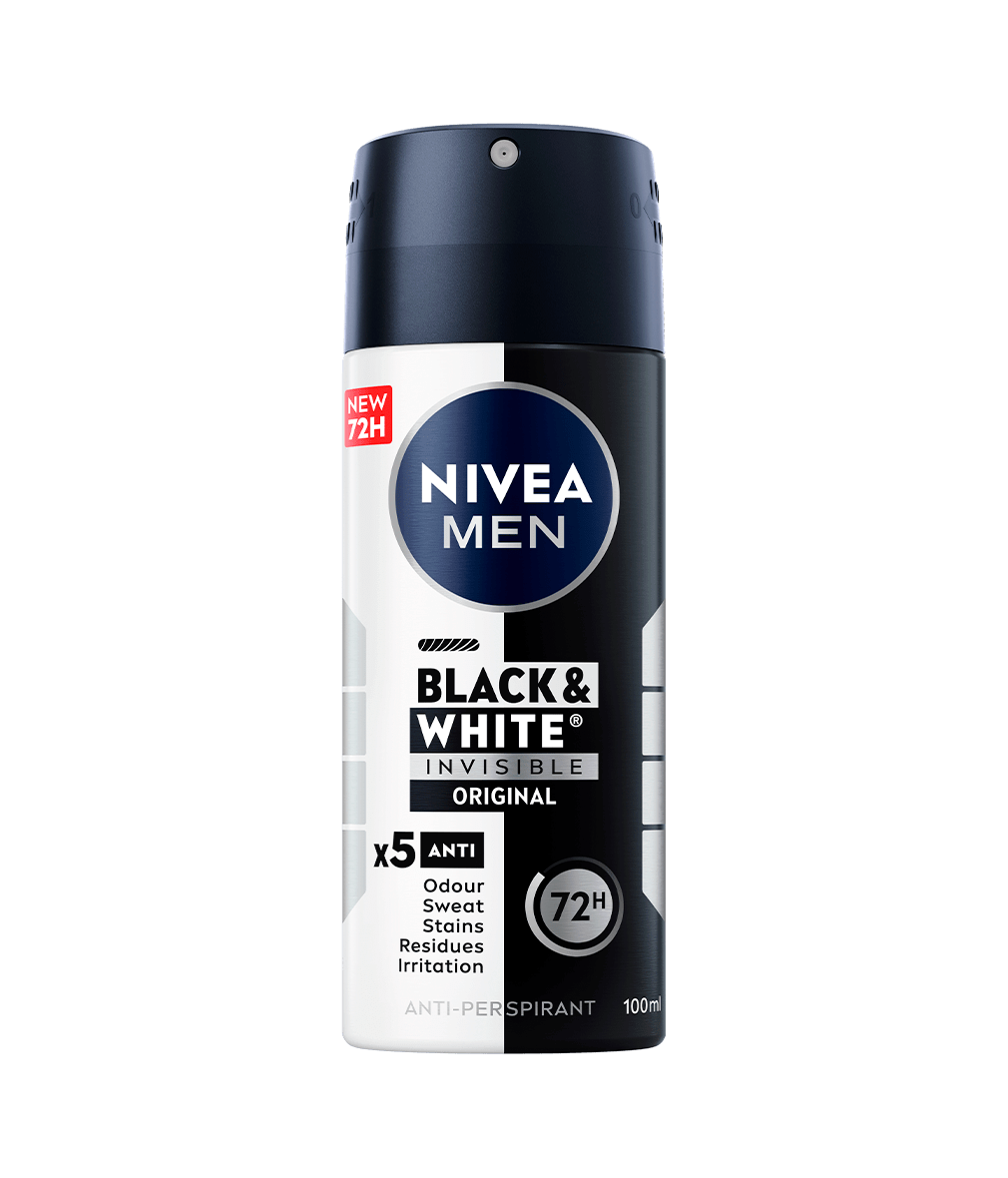 NIVEA MEN Black & White Invisible Spray Pocket