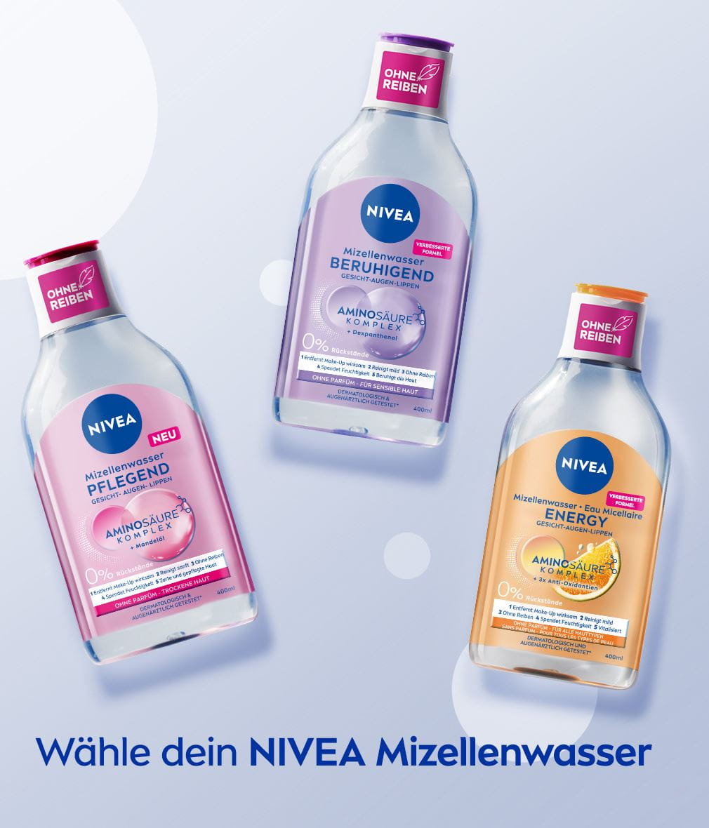NIVEA Mizellenwasser Beruhigend 400 ml