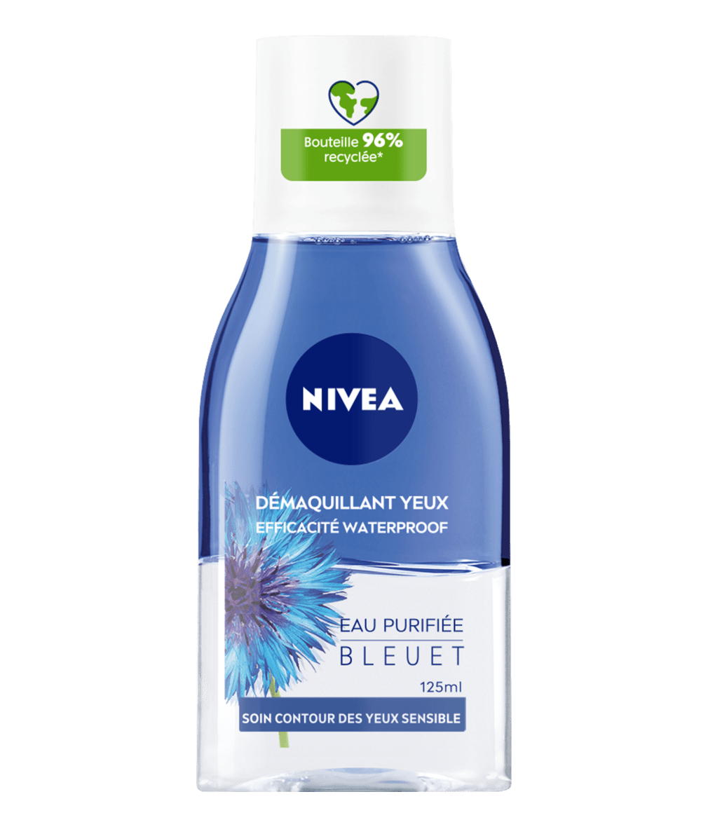 Nivea - démaquillant yeux biphase efficacité waterproof - 125ml