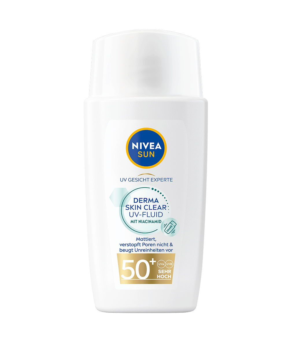 NIVEA SUN Gesicht Derma Skin Clear Fluid LSF 50+ 40 ml