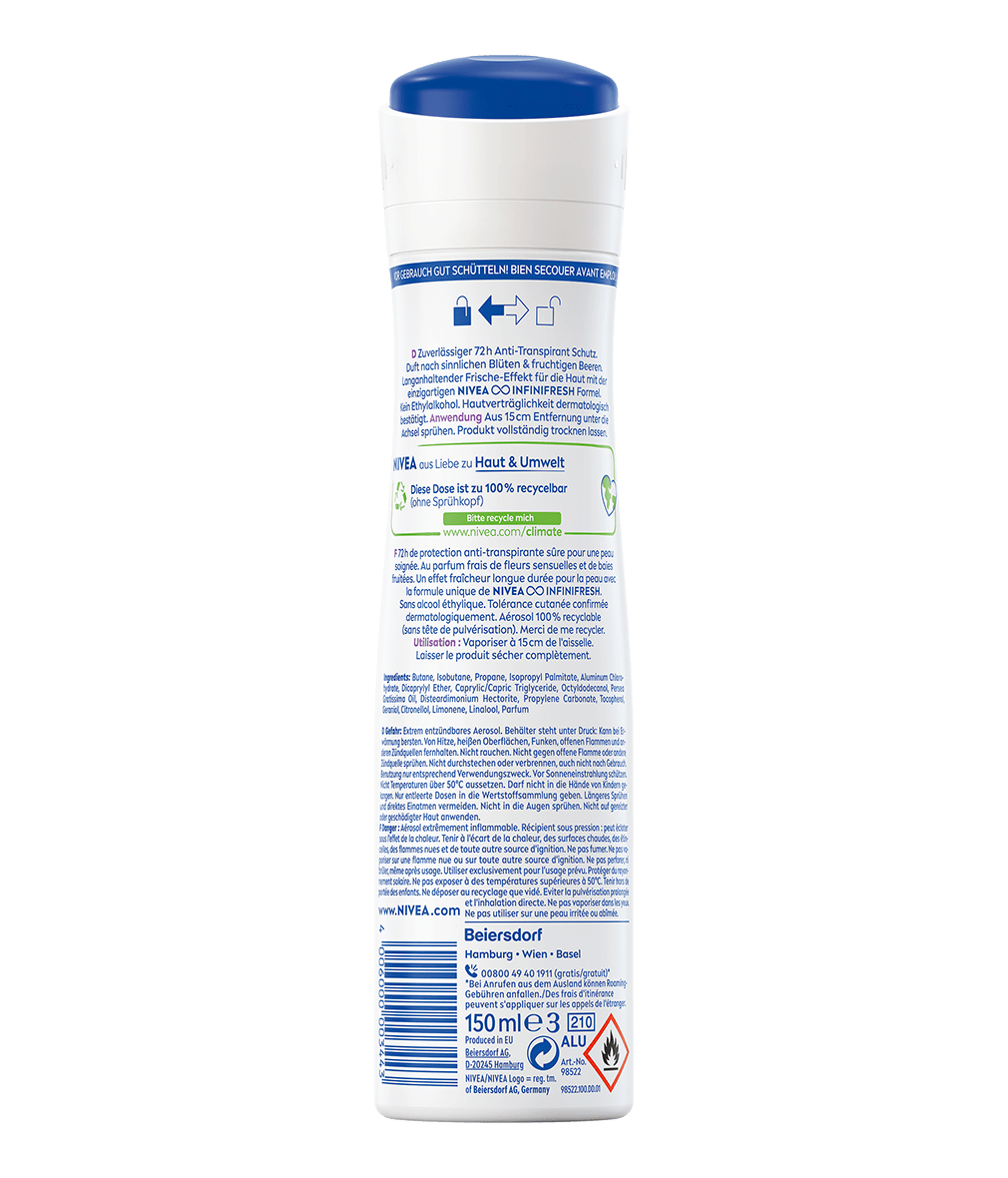 NIVEA Fresh Sensation Anti-Transpirant Spray_150ml