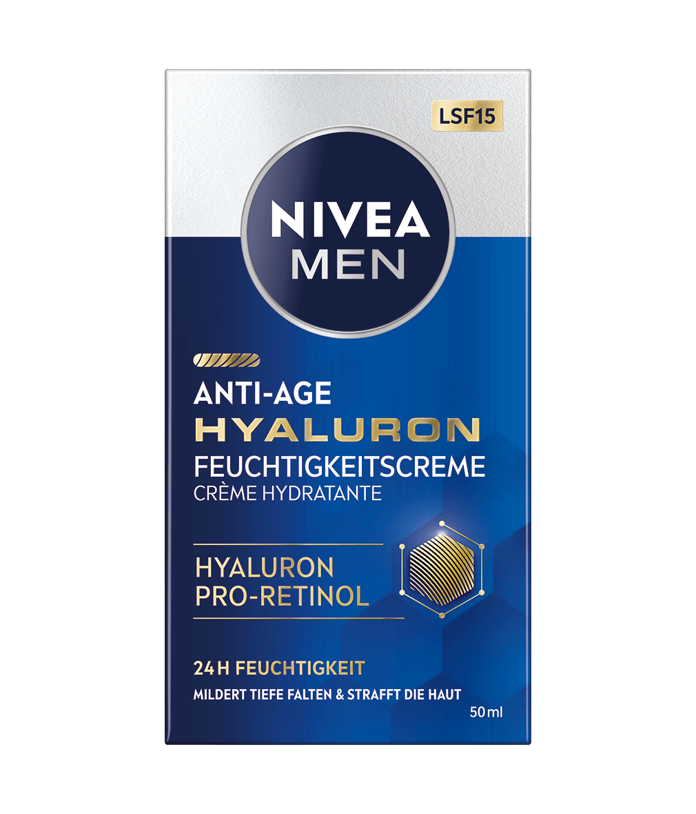 NIVEA MEN Anti Age Hyaluron Feuchtigkeitscreme LSF 15 50 ml